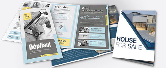 Dépliant 2 volets