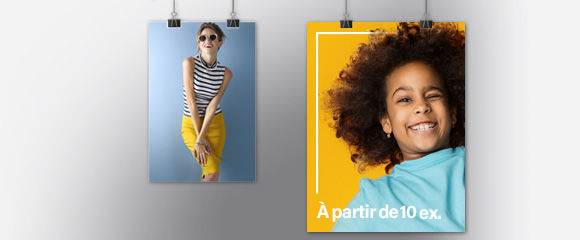 Impression Affiche éco - A2, A1, A0 en J+3
