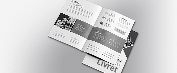 Impression Livret Noir et blanc
