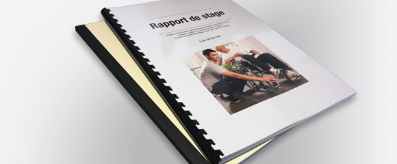 Impression Rapport de stage