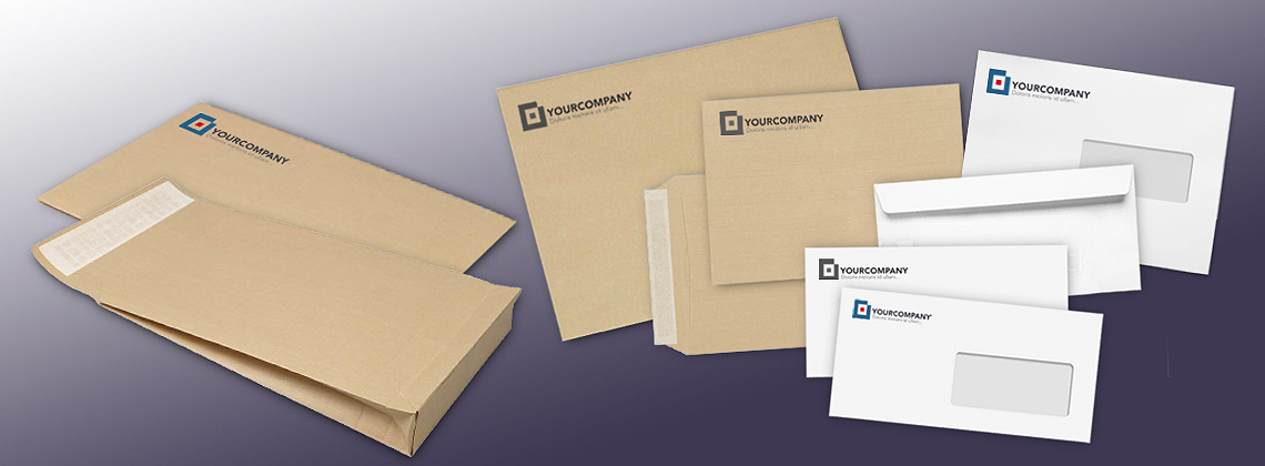 Impression d'enveloppes commerciales