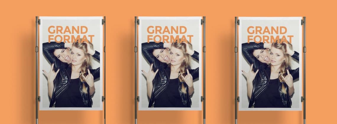 Impression Poster personnalisé sur mesure - Grand format