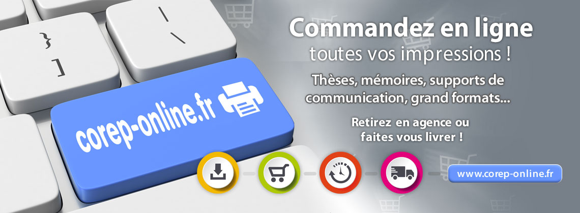 Commande en ligne toutes impressions